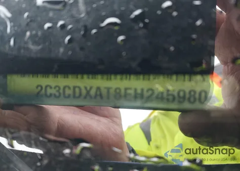 2014 Dodge Charger Police из США, поврежденный, VIN 2C3CDXAT8EH245980